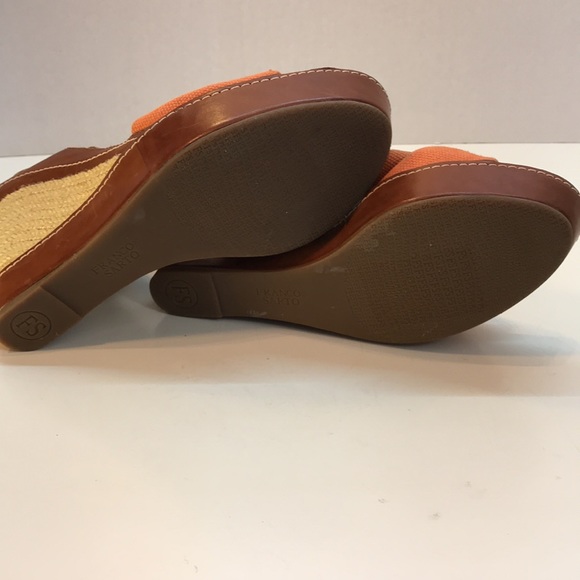 NWOT Franco Sarto Artist Collection Sandal Wedge - Picture 7 of 11